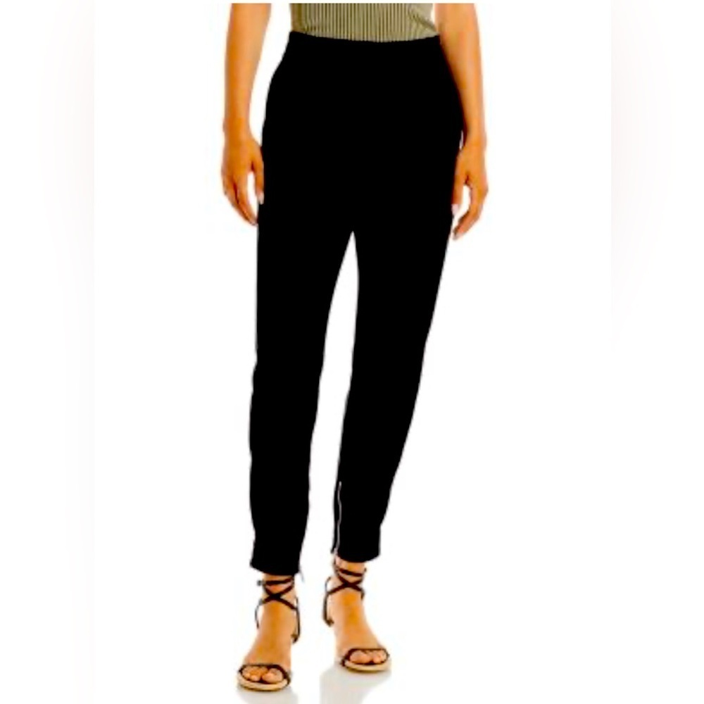 DEREK LAM 10 Crosby Sz 8 Jogger Pants Ankle Length Zipper at Ankle.